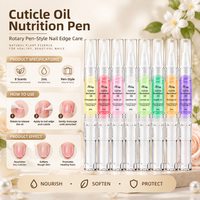 Brosse rotative pour soins des cuticules et nail art, parfum fruits variés, anti-irritations, exfolie la peau, hydrate et protège la couche cornée