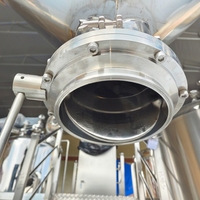 Máquina Mezcladora Agitadora de Polvo Blanqueador al por Mayor 1000L de Acero Inoxidable con Motor de Alta Precisión Automático para Detergente en Polvo