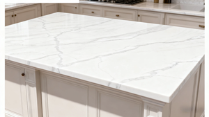 Muestra Gratuita de Losas Grandes de Cuarzo Artificial Vietnamita 100% Blanco Estatuario - Diseño Moderno para Baño, Cocina y Uso Hospitalario - Product Image 4