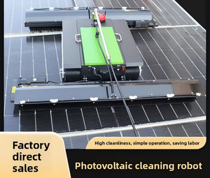 Robot de Limpieza Fotovoltaica Inteligente con Control Remoto, Modelo YK700, YK1000, YK1100, YK1200, YK1300, YK1500 - Product Image 2