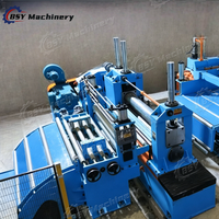 Cizalla rotativa Dongguang Bosyiyi y nivelador corte a la línea de longitud con control PLC 0,1-4mm de espesor 1-2000mm ancho de corte