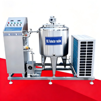 Machine de pasteurisation de boissons au prix d'usine / Pasteurisateur de jus de fruits / Pasteurisateur de lait 300L avec machine de refroidissement