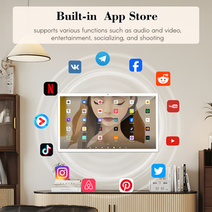 2025 Tường Màn Hình Cảm Ứng 21.5 Inch Kỹ Thuật Số Lịch 6 + 128G 1080P Wifi Thông Minh Chia sẻ Nhà/Văn Phòng Kế Hoạch Bằng Giọng Nói Tương Tác/Ứng Dụng Văn Bản - Product Image 4