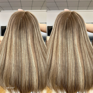 Prix de vente d'usine prêt à expédier 100% cheveux blonds européens cheveux humains HD perruque Lace Top luxe aligné cuticule perruques juives - Product Image 5