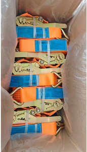 Correas <span class=keywords><strong>de</strong></span> Amarre <span class=keywords><strong>de</strong></span> Alta Resistencia <span class=keywords><strong>de</strong></span> 50 mm, 5T, 9 m, 11 m, Personalizadas <span class=keywords><strong>de</strong></span> Fábrica, con Gancho Doble en J, Material <span class=keywords><strong>de</strong></span> Poliéster, para Camiones <span class=keywords><strong>de</strong></span> <span class=keywords><strong>Remolque</strong></span> - Product Image 4