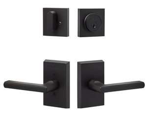 Hiện đại Fancy vàng giả kho riêng tư cửa đòn bẩy xử lý ổ khóa hợp kim kẽm ANSI Lớp 3 đầu vuông chốt cửa 3 phím - Product Image 5