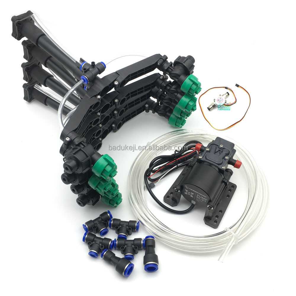 Бесщеточный Водяной насос Hobbywing, 5 л, 60 Вт, 10 А, 12S, 14S, V1, диафрагменный распылитель и сопло, комбинированный, для сельскохозяйственных растений, распылитель-Дрон