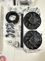 Radiateur de refroidissement Intercooler SKUNK-2 Collecteur T3 Intercooler Kit Turbo K-series pour K20 K24 RSX EP3 avec bride de wastegate 44mm
