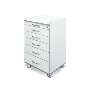 YAYIDA Dental Storage Cabinet 59x50x89cm Mobile Tool Cabinet With Silent Sliding <b>Track</b> For Clinic Use - Product Image 2
