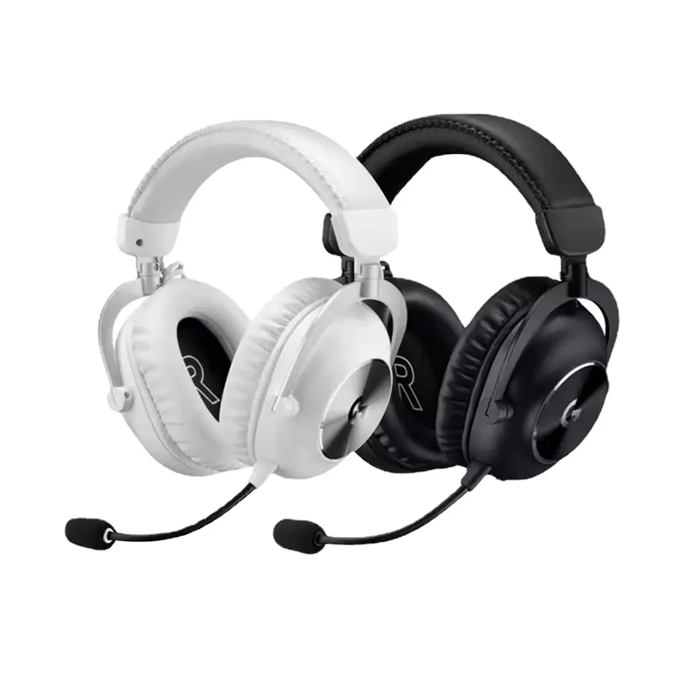 Logitech Headset game G PRO X, headphone komputer suara Surround GPX II 7.1 mode tiga nirkabel