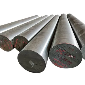 D7 alloy tool steel 1.2436, SKD2, X210CrW12 round steel, black/peeled/turned