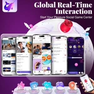 Gül Vibratör Kadın Yapay Zeka Senkronizasyonlu Yetişkin Oyuncakları 10 Titreşimli Emici Meme Klitoral Stimülatör APP Kontrollü Su Geçirmez Seks Oyuncağı - Product Image 4