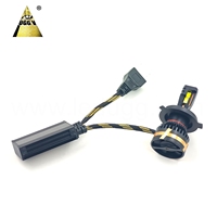Ampoules de phares LED 200W H7 | Lumière de voiture super lumineuse | Refroidissement par 4 tubes en cuivre | Canbus sans erreur | Mise à niveau du faisceau Hi/Lo