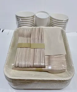 Piatti ecologici per noci di <span class=keywords><strong>Areca</strong></span> disposabili degradabili riciclaggio piatto usa e getta in foglia di palma - Product Image 3