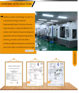 Tùy chỉnh độ chính xác cao năm trục gia công CNC của các sản phẩm nhựa kỹ thuật dựa trên bản vẽ - Product Image 6