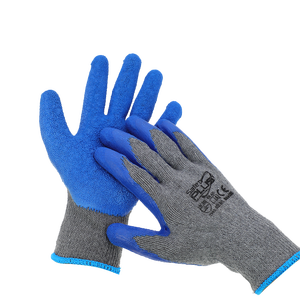Guantes de trabajo de seguridad antideslizantes transpirables protectores de fábrica Guantes recubiertos de látex Guantes de jardinería - Product Image 1