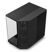 Computer Case H6 FLOW Black With 3 FAN Middle Tower Case Gaming Computer Case Tower Gaming PC