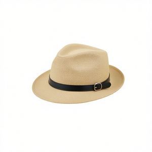 Chapeau Panama Angelina en paille 57 58 59 cm unisexe pour l'été et les activités de plein air - Product Image 3