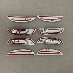 8 pièces/ensemble couvercle de poignée de porte ABS accessoires extérieurs couvercle de poignée de porte de voiture pour <span class=keywords><strong>QQ</strong></span> - Product Image 5
