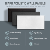 Panel Acústico de Tela Moderno para KTV, Hotel, Estudio - Solución Ecológica de Reducción de Ruido 0.95, Decoración con Absorción de Sonido