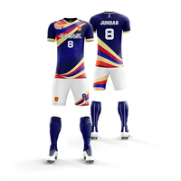 Kustom Jersey sepak bola pria Jersey tim sepak bola tersublimasi Set Maillot De Jersey sepak bola kustom