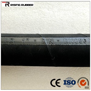 Din 853 2Sn 1/4 Tot 2 Inch <span class=keywords><strong>Rubber</strong></span> Hydraulische Slang R2 Flexibel En Duurzaam In Groottebereik - Product Image 3