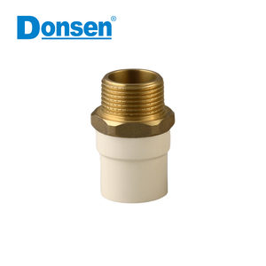 <span class=keywords><strong>CPVC</strong></span> Phụ Tùng Ống Nối ASTM D2846 Nam Threaded Hexagon <span class=keywords><strong>Coupling</strong></span> Socket Cho Ống - Product Image 1