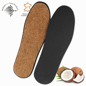 Mollyto summer cool insole anti-odor insole black beard and sweat leather shoe shoes pad insoles - Product Image 2