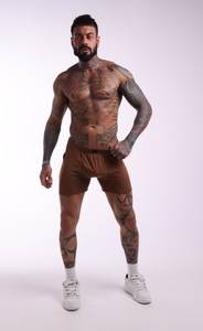 Calzoncillos Bóxer de Algodón Marrón para Hombre, Transpirables, Suaves y Cómodos, Ropa Interior Clásica para Hombre, Producción Confiable - Product Image 4