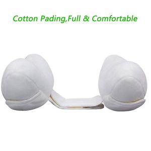 J631 Siège auto rembourré en polyester de haute qualité pour nouveau-né Appui-tête doux personnalisé en peluche courte réglable pour bébé Oreiller de voyage - Product Image 6