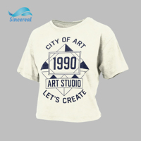 T-shirt court pour femme personnalisé, imprimé graphique rétro Y2K, en coton et élasthanne, col rond, respirant, écologique, anti-UV, toucher doux, été