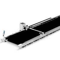 Machine de découpe laser à fibre de grand format 3000x12000mm, 20kw, pour plaque d'acier CNC