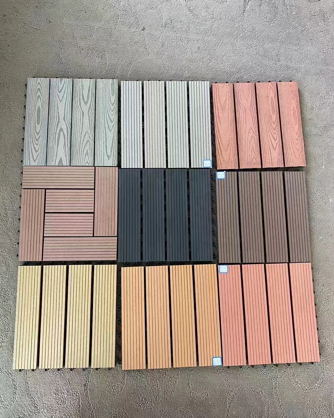 composite decking planks