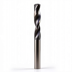 Fraise à queue en carbure monobloc Ttake Standard Ta1401, revêtement Nano TiAlN, hélice 30 degrés, série longue, 2 dents, pour usinage de métaux - Product Image 2