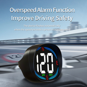 WiiYii 2025 Nuevo Medidor de Velocidad para <span class=keywords><strong>Auto</strong></span> H2, GPS, Alarma de Velocidad, Recordatorio de Fatiga al Conducir, Pantalla de Visualización Frontal, Velocímetro Universal, 1 Año de Garantía - Product Image 4