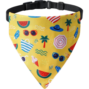 Collier bandana réglable en coton personnalisé pour chat et chien – Vente en gros fabricant - Product Image 1