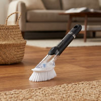 Brosse à vaisselle de cuisine automatique de haute qualité en PP écologique avec poignée