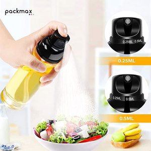 Rociador de Aceite, Rociador de Aceite de Oliva y Vinagre, Botella de PET para Rociar Aceite en la Cocina, Rociador de Aceite de 250 ml - Product Image 2