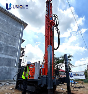 Offre Spéciale 400m puits d'eau perceuse plate-forme économique démarrage électrique avec moteur à engrenages moteur pompe boîte de vitesses composants de base - Product Image 5