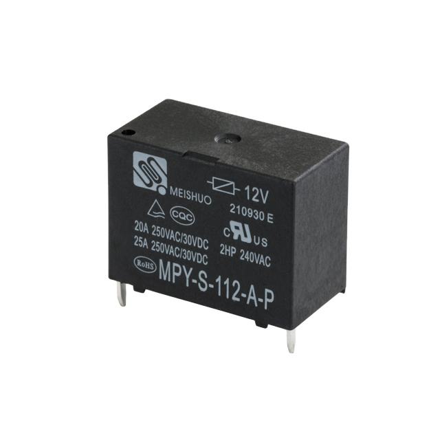 Meishuo MPY-112-A 20A 25A 5V 6V 9V 12v 24v 4pin Electrical Pcb Relay Manufacturer