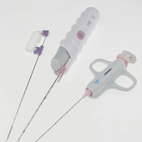 Ensemble d'aiguilles à biopsie 18G Poumon pleural Prostate Sein Foie Rein Types Tru-Cut Pistolet à aiguille à biopsie semi-automatique