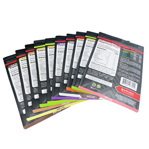 Sachets debout de 1 kg imprimés sur mesure, supplément de protéines d'animal de mer séché par sac, sacs d'échantillons de protéines en poudre - Product Image 2