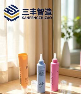 Tube cosmétique compressible couleur personnalisée avec bouchon à vis pour l'emballage de produits de soin et d'huiles essentielles - Product Image 3