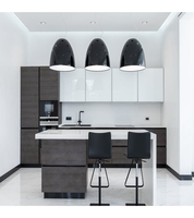 Style à la mode de luxe Offre Spéciale en Chine Personnaliser les conceptions Armoire de cuisine en bois massif imperméable