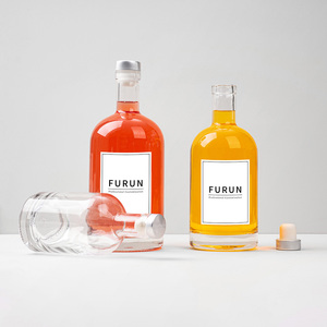 Bottiglie di <span class=keywords><strong>Vetro</strong></span> Vuote Personalizzate per Liquori, Vodka, Whisky e Vino con Confezione, Vendita all'Ingrosso - Product Image 4