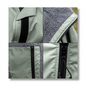 Bata de Cambio Reciclada para <span class=keywords><strong>Surf</strong></span>, para Adultos, Manga Larga con Forro Polar Cálido - Product Image 4