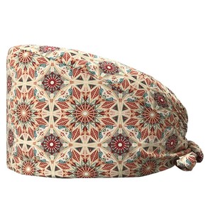 6 Gorros Quirúrgicos Tipo Bouffant para Mujer, Forrados de Satén, Gorros Quirúrgicos Ajustables para Mujer, Gorros Quirúrgicos para Mujer - Product Image 1