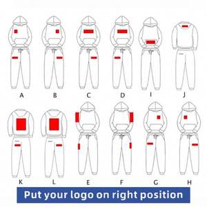 Pull à capuche personnalisé 100% coton pour hommes Design patchwork surdimensionné avec col à capuche pour l'hiver - Product Image 5