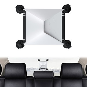 <span class=keywords><strong>Support</strong></span> à Ventouse Métallique Carré Quadruple Rotation 360 Degrés Universel pour Antenne Starlink Mini - Product Image 3