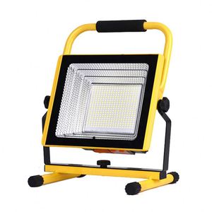 Projecteur LED rechargeable - Éclairage d'urgence domestique, alimentation de secours en cas de panne de courant, utilisation en extérieur, camping, chantier, portable - Product Image 1